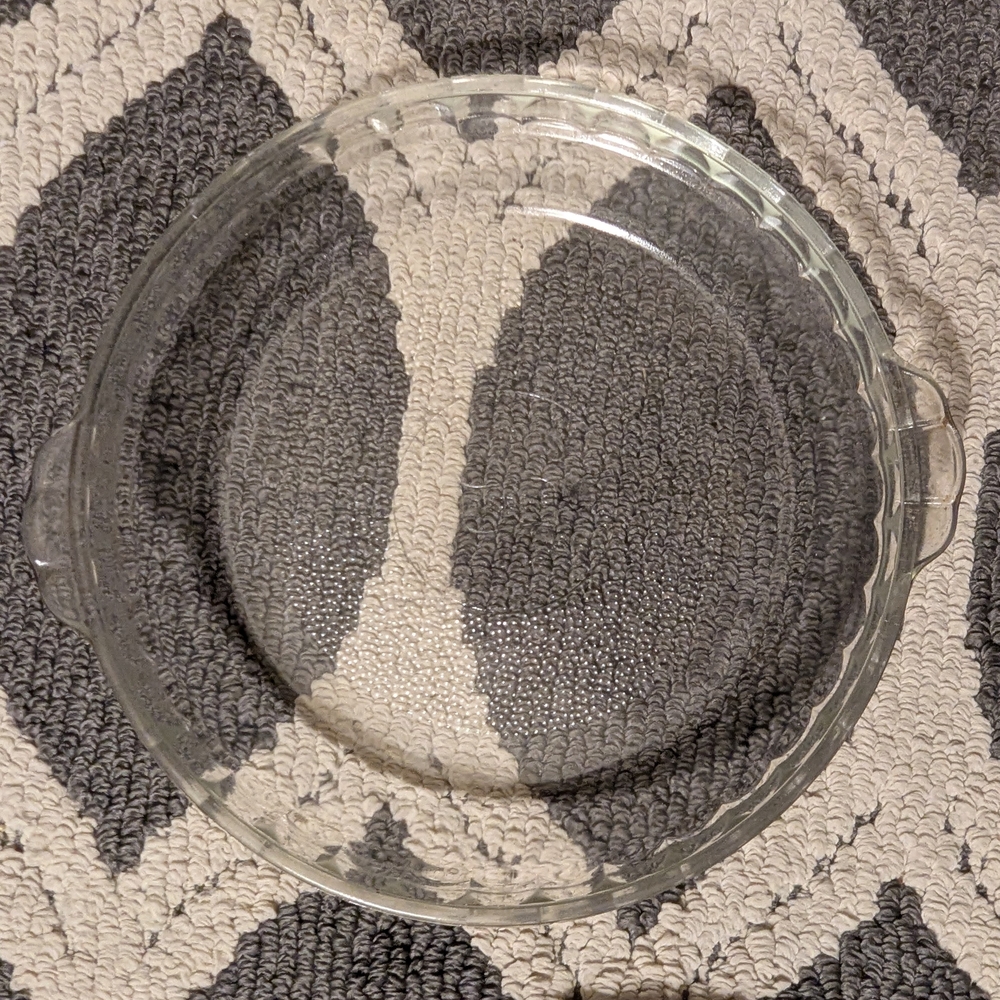 Glasbake 10" Clear Glass Baking Dish